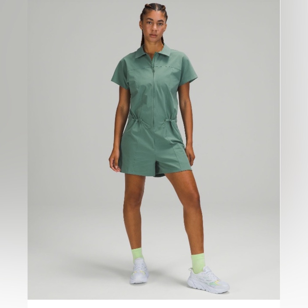 LULULEMON stretch rib pocketed romper